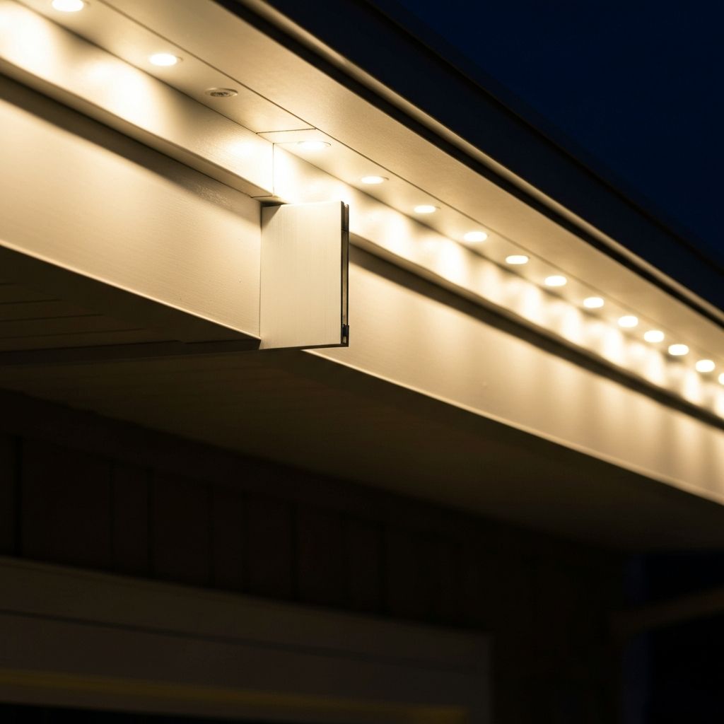Permanent Track Lighting installation by JDM Lighting in Utah