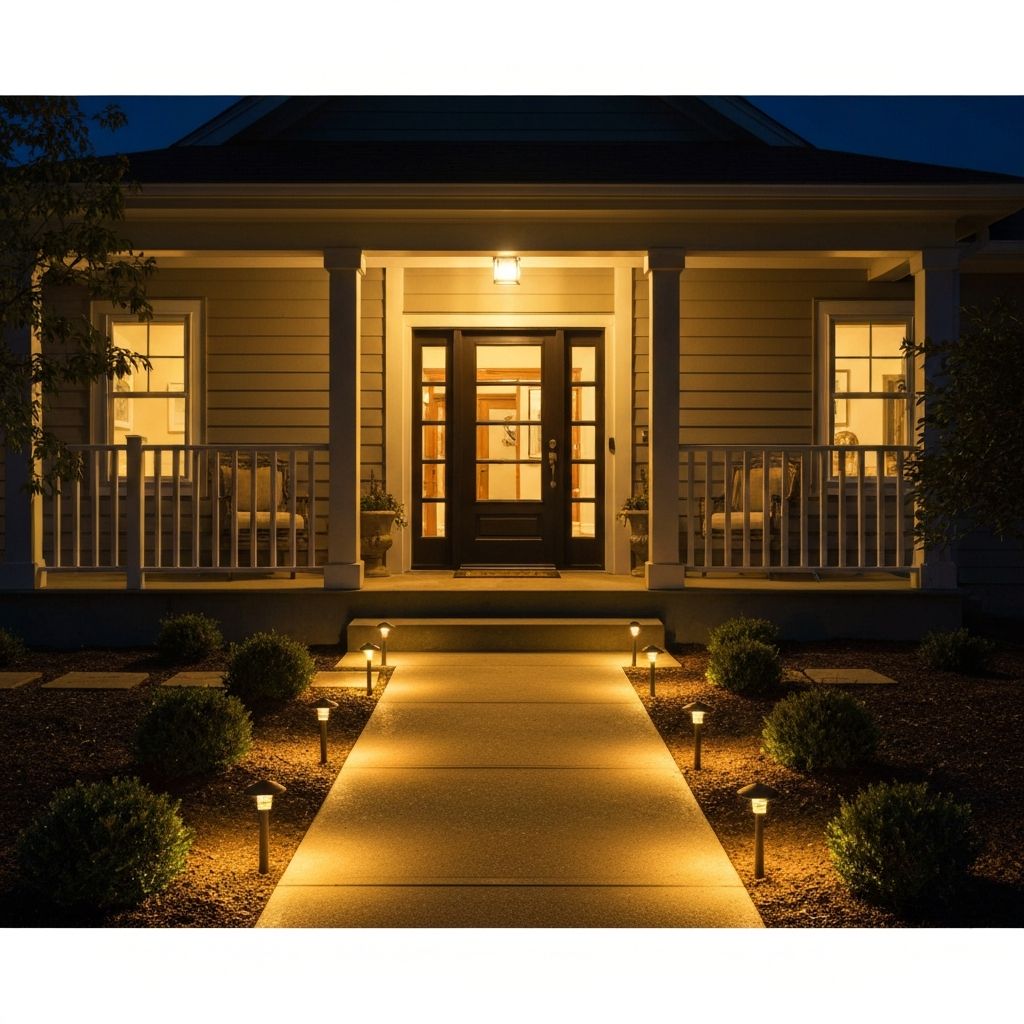 Warm White Outdoor Lighting installation by JDM Lighting in Utah