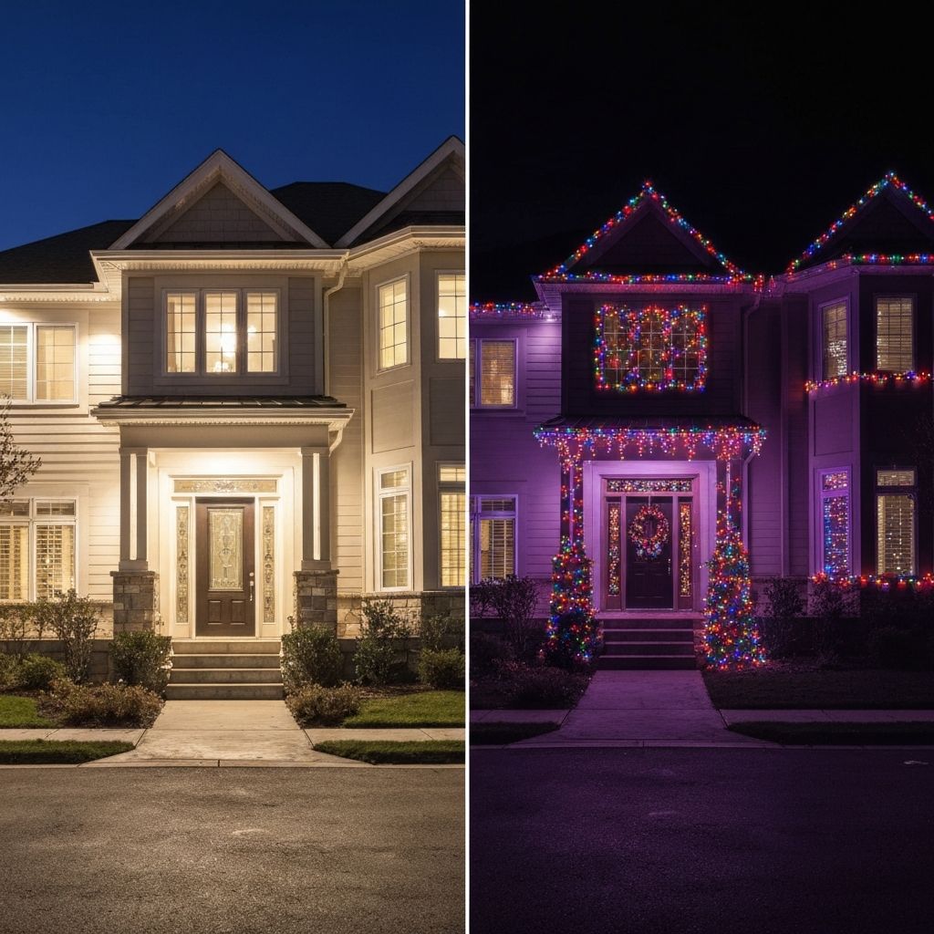 Year-Round Lighting installation by JDM Lighting in Utah